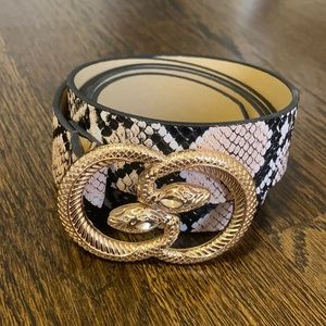 Snakeskin Belt